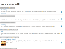 Tablet Screenshot of cowswenthome.blogspot.com