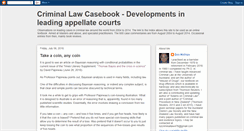 Desktop Screenshot of nzcriminallaw.blogspot.com