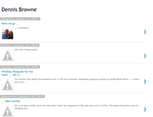 Tablet Screenshot of dennisbrowne.blogspot.com