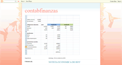 Desktop Screenshot of contabfinanzas.blogspot.com