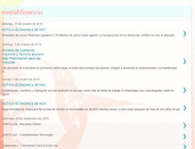 Tablet Screenshot of contabfinanzas.blogspot.com