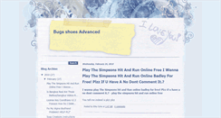 Desktop Screenshot of bug-shoe-advanc.blogspot.com