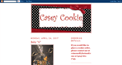 Desktop Screenshot of caseycookie.blogspot.com