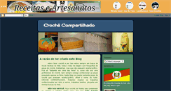 Desktop Screenshot of crochecompartilhado.blogspot.com