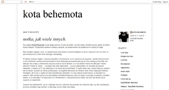 Desktop Screenshot of kota-behemota.blogspot.com