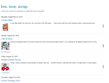 Tablet Screenshot of live-love-scrap.blogspot.com