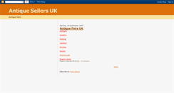 Desktop Screenshot of antiquesellersuk.blogspot.com