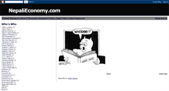 Desktop Screenshot of nepalieconomy07.blogspot.com