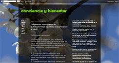 Desktop Screenshot of concienciaybienestar.blogspot.com