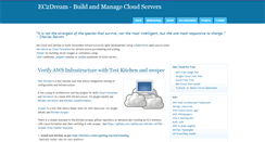 Desktop Screenshot of ec2dream.blogspot.com