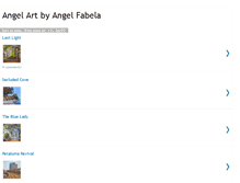 Tablet Screenshot of angelfabela-art.blogspot.com