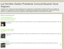 Tablet Screenshot of loshornillos-gestioncomunal.blogspot.com