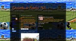 Desktop Screenshot of escolinhadefutebolmarciosantos.blogspot.com