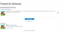 Tablet Screenshot of fruteriaelcolimense.blogspot.com