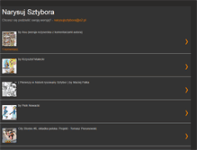 Tablet Screenshot of narysujsztybora.blogspot.com