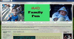 Desktop Screenshot of mymadfamilyfun.blogspot.com