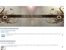 Tablet Screenshot of downloadandtutorial.blogspot.com