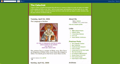 Desktop Screenshot of prayerfulcatechist.blogspot.com