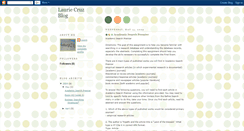 Desktop Screenshot of lcruzblog.blogspot.com