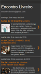 Mobile Screenshot of encontrolivreiro.blogspot.com