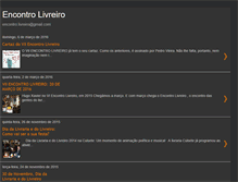 Tablet Screenshot of encontrolivreiro.blogspot.com