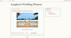 Desktop Screenshot of langkawiweddingplanner.blogspot.com