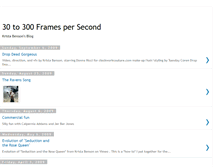 Tablet Screenshot of 30to300fps.blogspot.com