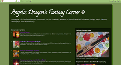 Desktop Screenshot of angelicdragonfantasycorner.blogspot.com