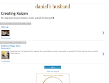 Tablet Screenshot of creatingkaizen.blogspot.com