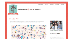 Desktop Screenshot of dreamingofpalmtrees.blogspot.com