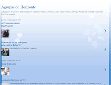 Tablet Screenshot of agrupacionhorizonte.blogspot.com