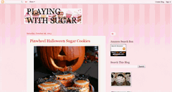 Desktop Screenshot of playwithsugar.blogspot.com