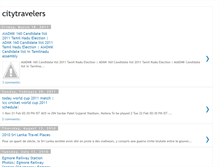Tablet Screenshot of citytravelers.blogspot.com