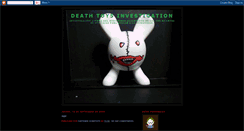 Desktop Screenshot of deathtoysinvestigation.blogspot.com