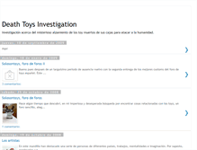 Tablet Screenshot of deathtoysinvestigation.blogspot.com