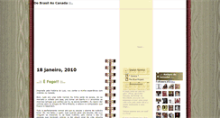 Desktop Screenshot of brasilaocanada.blogspot.com