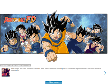 Tablet Screenshot of dragonballfd.blogspot.com