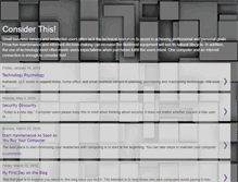Tablet Screenshot of considerthis-it.blogspot.com