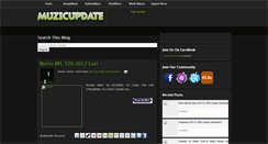 Desktop Screenshot of muzicupdate.blogspot.com