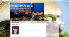 Desktop Screenshot of lexingtonfoodies.blogspot.com