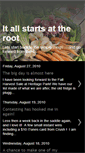 Mobile Screenshot of itallstartsattheroots.blogspot.com