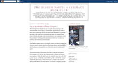 Desktop Screenshot of literacybookclub.blogspot.com