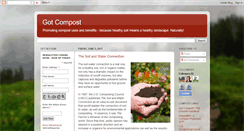 Desktop Screenshot of gotcompost.blogspot.com