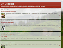 Tablet Screenshot of gotcompost.blogspot.com