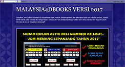 Desktop Screenshot of malaysia4dbooks.blogspot.com