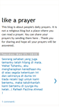 Mobile Screenshot of justlike-a-prayer.blogspot.com