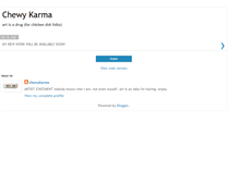 Tablet Screenshot of karmaischewy.blogspot.com