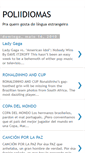 Mobile Screenshot of poliidiomas.blogspot.com