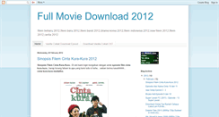 Desktop Screenshot of newfullmoviedownload.blogspot.com