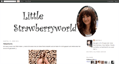 Desktop Screenshot of chrissys-erdbeerwelt.blogspot.com
